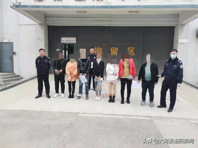 涧西区一拆迁屋内藏涉黄窝点，洛阳警方一举捣毁9人被拘留 房产资讯 第3张