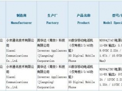 小米5G新机获3C认证 支持33W快充或是Redmi Note 9