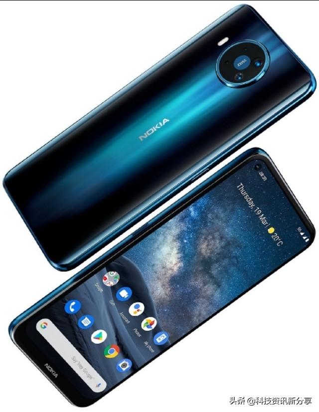 刚刚，诺基亚首款5G手机发布！骁龙765G+4500mAH大电池 5G手机 第1张
