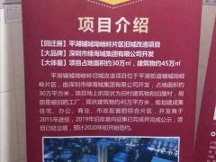 龙岗平湖的红本回迁房，不限额，不限购90万买深圳红本两房
