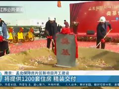 将提供1200套精装房交付！南京孟北保障房片区新项目开工建设