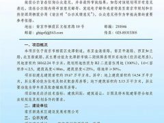 龙潭新市镇二期保障房项目东地块（经济适用房）规划设计方案批前公示