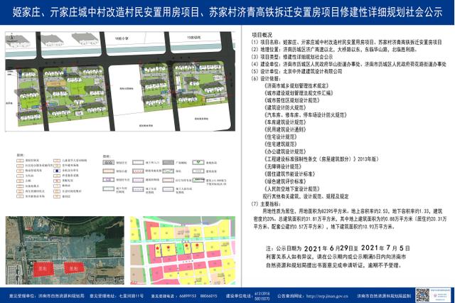 最新！济南这个区2处安置房项目公示 房产资讯 第2张